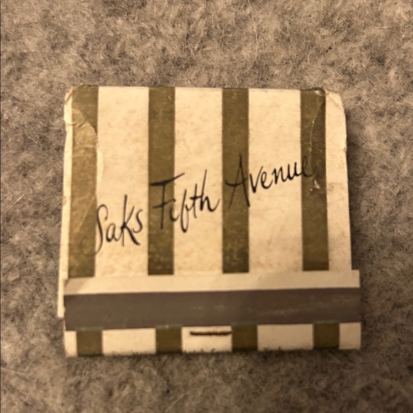Saks Fifth Avenue Other - Saks Fifth Avenue Gold and Silver Striped Box